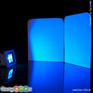 A LED Fluter Slim 10 Watt blau