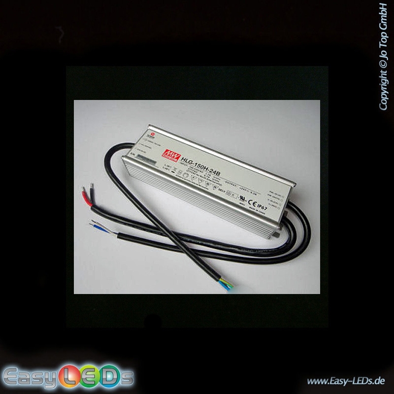 LED Netzteil 24V bis 150 Watt IP67 dimmbar