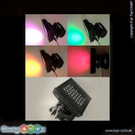 LED Fluter 36x3 Watt TriLED RGB